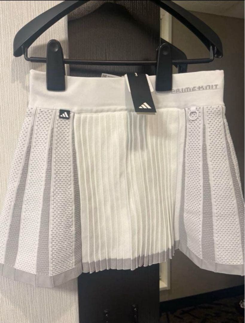 adidas ゴルフ　モックネック　長袖セーター スカート　セットアップ　XL