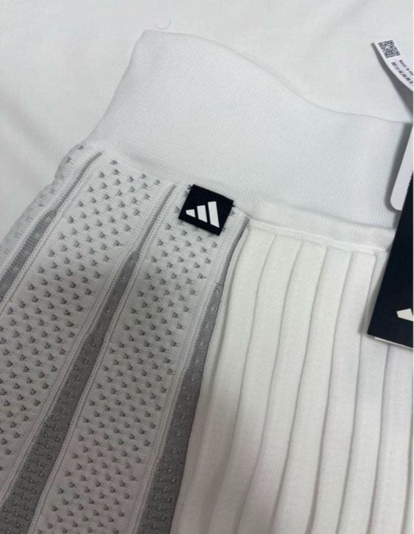 adidas ゴルフ　モックネック　長袖セーター スカート　セットアップ　XL