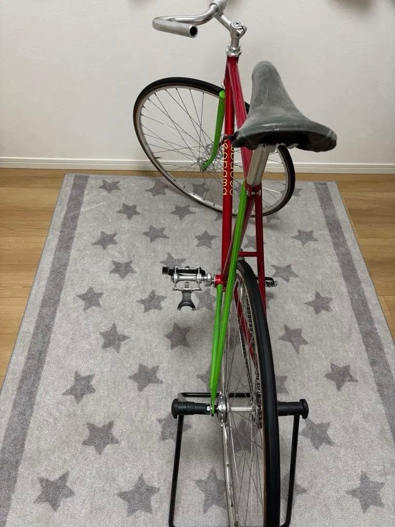 georama ジオラマ　NJS競争フレーム　ピストバイク　完成車