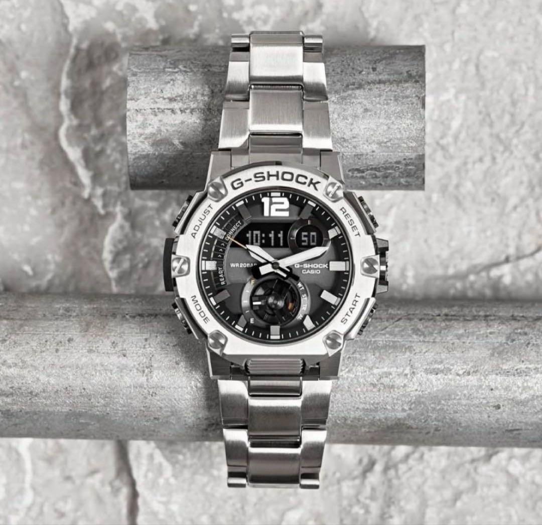 【新品未使用、完備品】G-SHOCK GST-B300 Bluetooth搭載