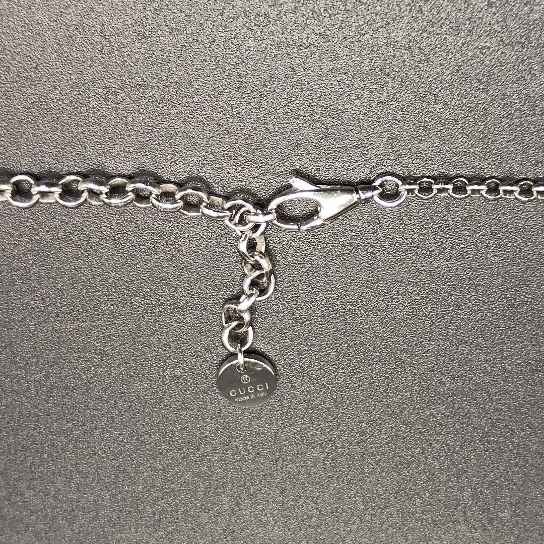 【美品】GUCCI あずきチェーン 50cm〜45cm Ag925