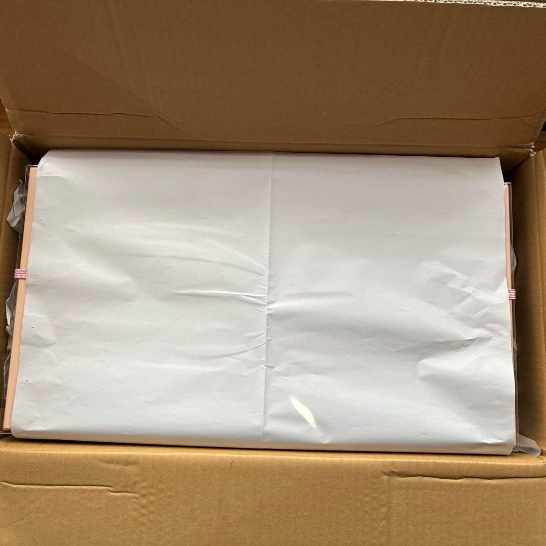 雛人形　アクリルケース　木枠ピンク（※2月9日削除予定）