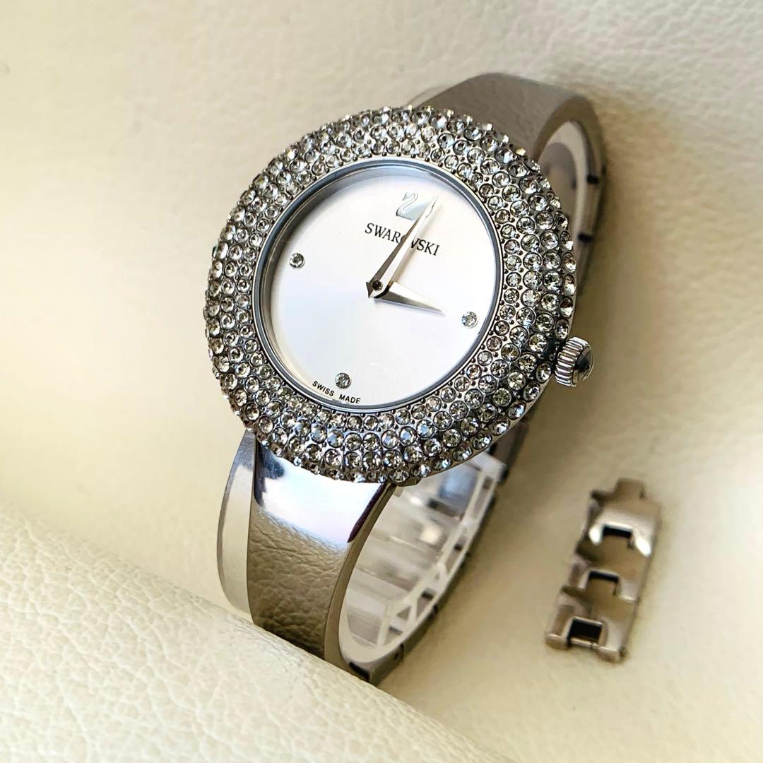 スワロフスキー 腕時計 ウォッチ 5483853 クリスタル ローズ