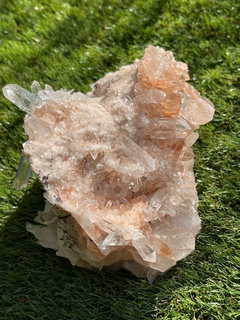 マニカラン　水晶　クラスター