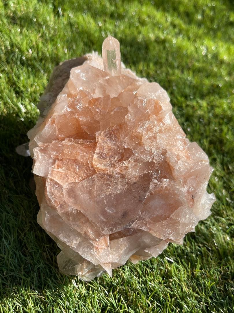 マニカラン　水晶　クラスター