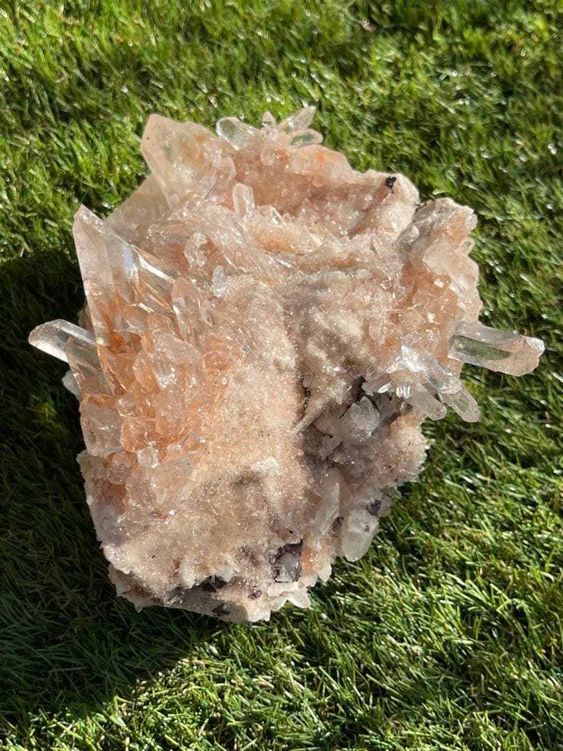 マニカラン　水晶　クラスター