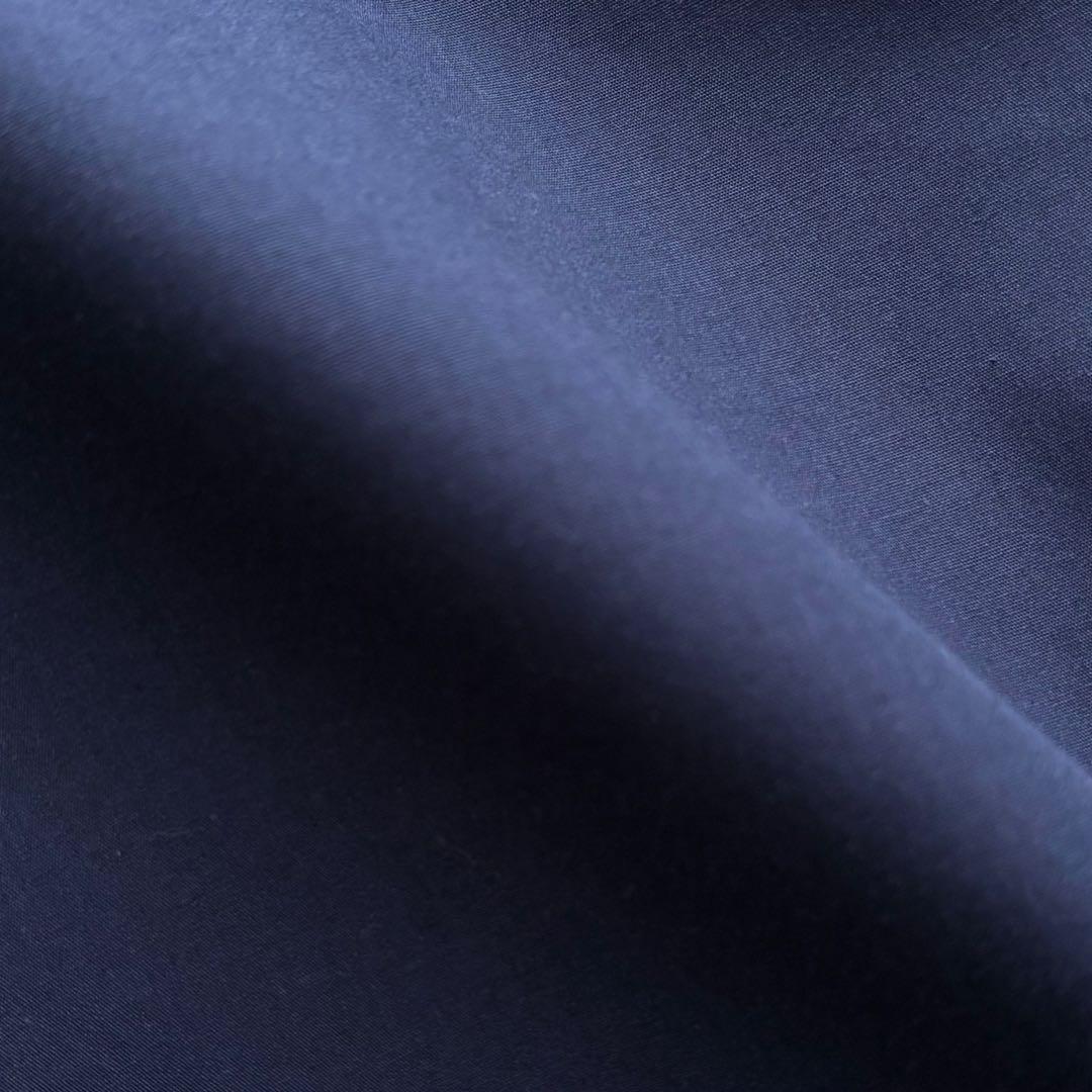 マッキントッシュフィロソフィー ステンカラーコート ゴム引き ネイビー 40