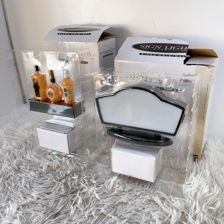 BANDAI NIKKA ボトルコレクション サインライト 未使用セット