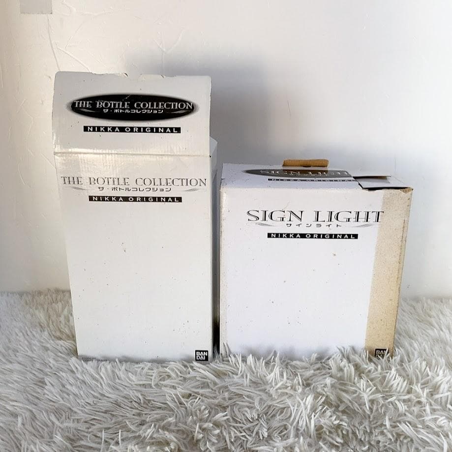 BANDAI NIKKA ボトルコレクション サインライト 未使用セット