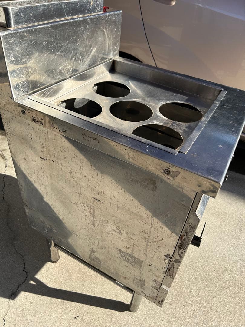 マルゼン　中古　茹で麺機　プロパン