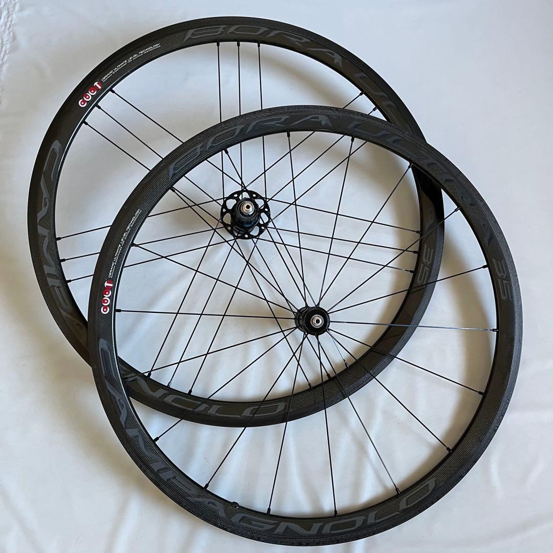 【レア物】初代CAMPAGNOLO BORA ULTRA 35 TU シマノ