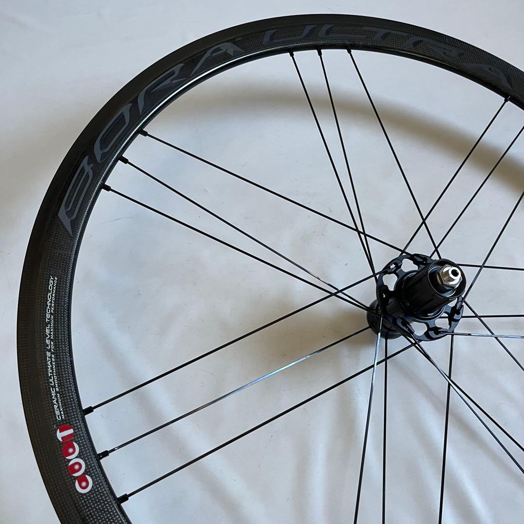 【レア物】初代CAMPAGNOLO BORA ULTRA 35 TU シマノ