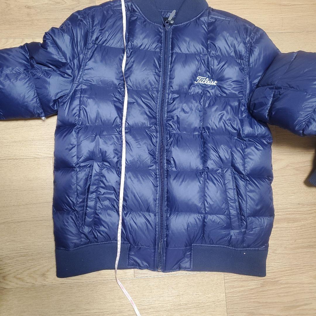Titleist ネイビー XL ダウンジャケット値下げしました