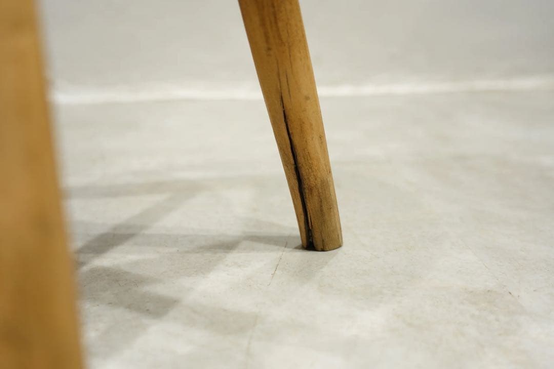 木製スツール　丸椅子　アンティーク　ビンテージ　昭和レトロ