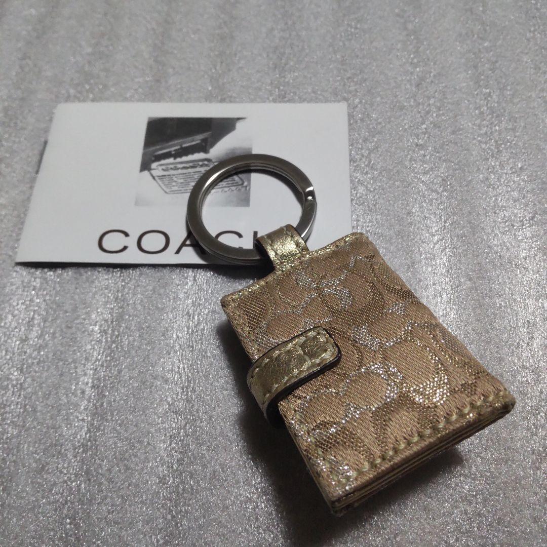COACH☆Signature Fhotoframe BagCharm