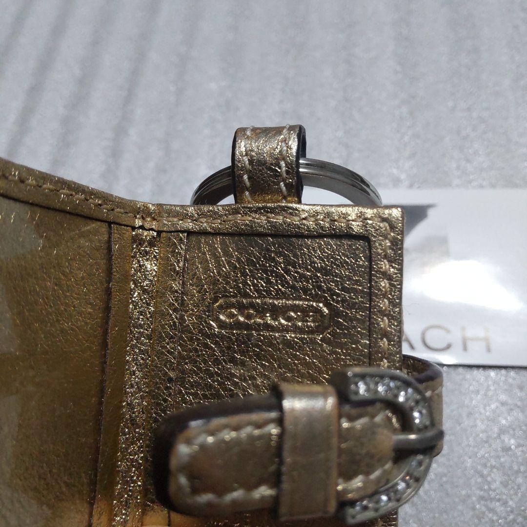 COACH☆Signature Fhotoframe BagCharm