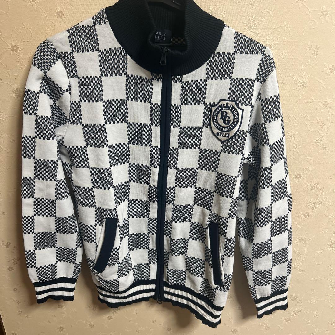 PEARLY GATES ジップアップセーター