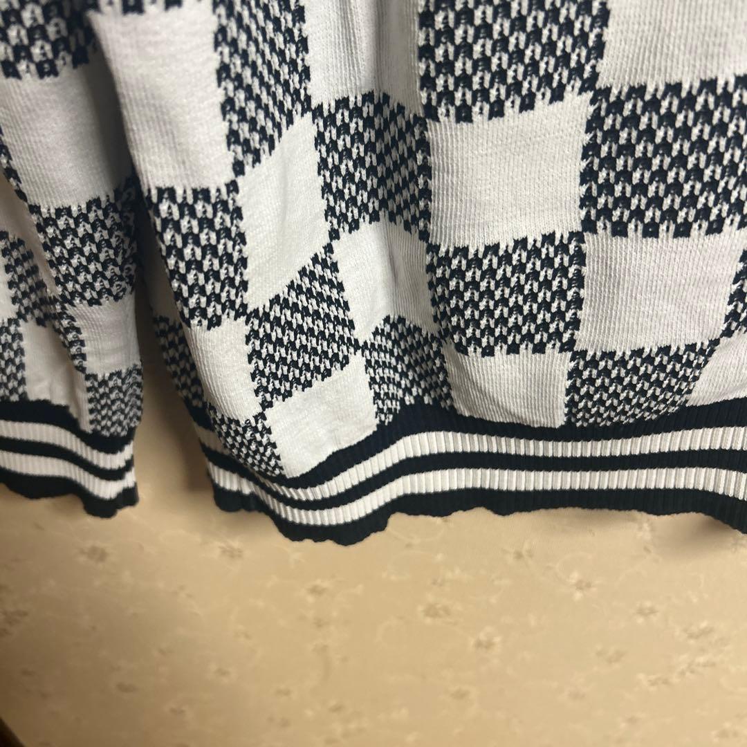 PEARLY GATES ジップアップセーター