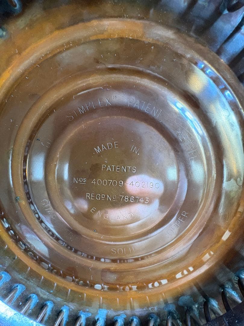 SIMPLEX　銅製コイルケトル
