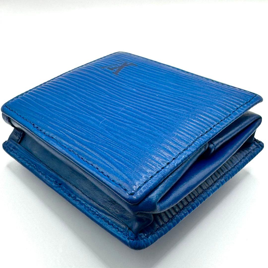 【✨極美品✨】LOUIS VUITTON 青 エピ ケース ブルー