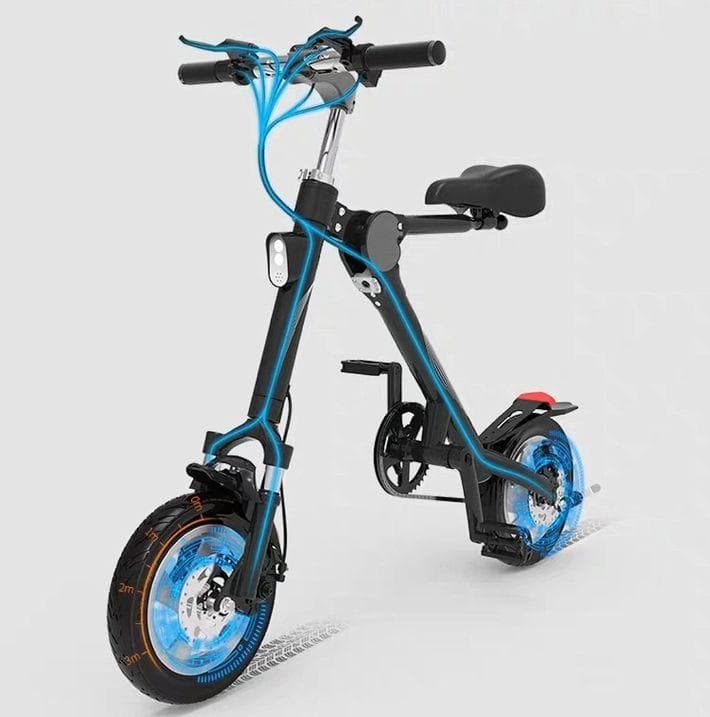 ジャンク品 折りたたみ電動アシスト自転車 BORNTORUN GX 折畳 J3