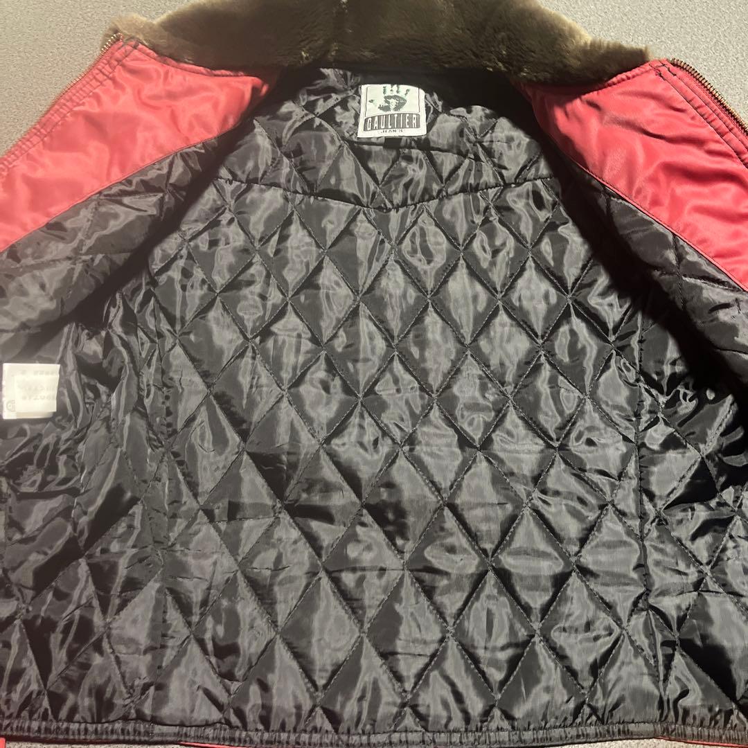 GAUNTER JEANS 赤色 ジャケット Lサイズ