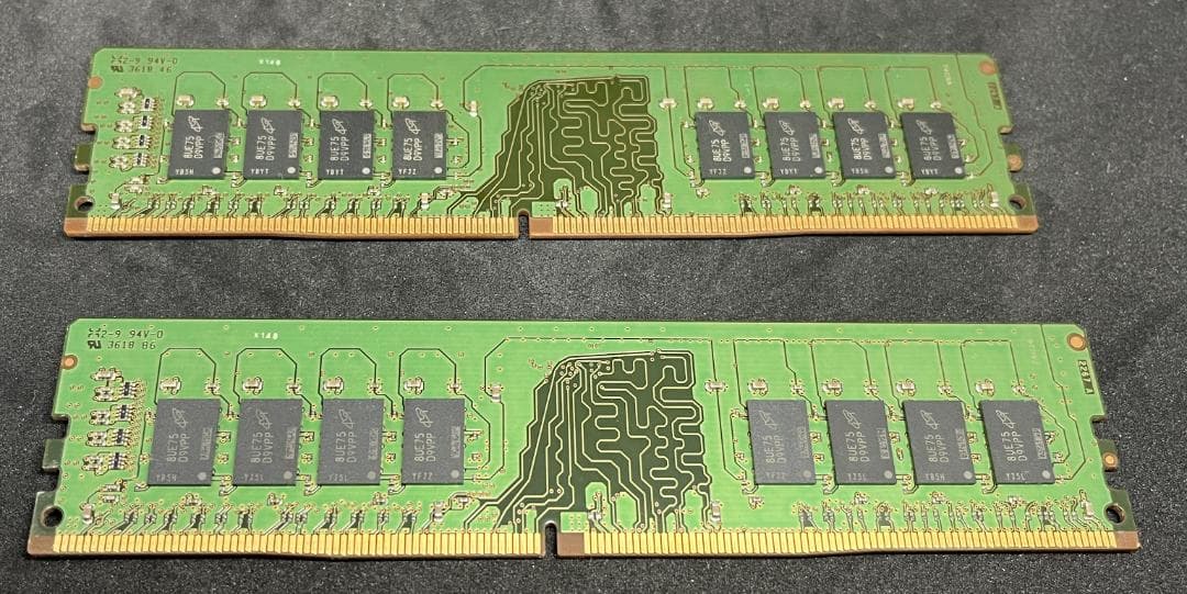 ★デスクトップPC用★DIMM DDR4 16GB　2枚セット★マイクロン製