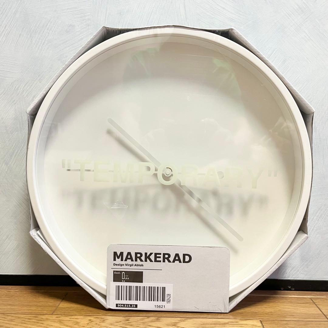 【新品未開封】IKEA×VIRGIL ABLOH ウォールクロック　壁掛け時計