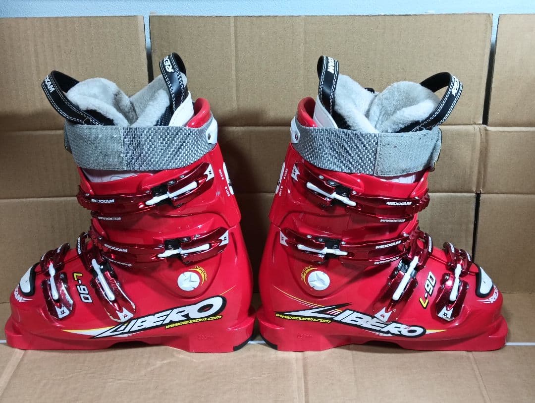 REXXAM LIBERO L90 スキー用ブーツ 赤