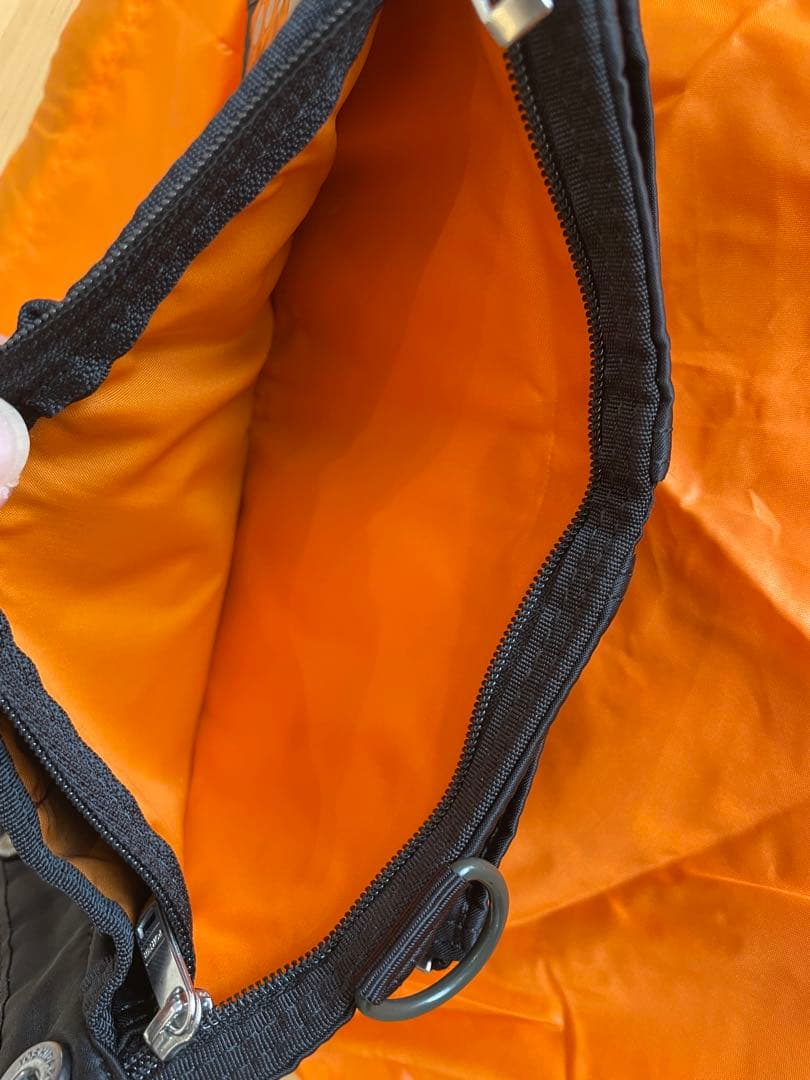 PORTER タンカー　三つ折り　ウォレット　BLACK