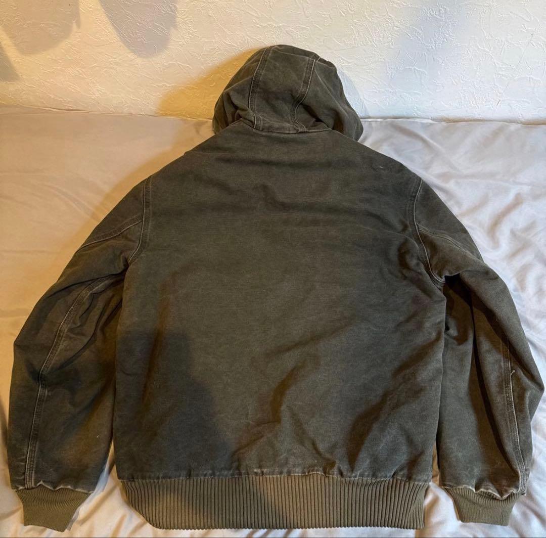 J130 MOSカーハート　アクティブジャケット モスグリーン