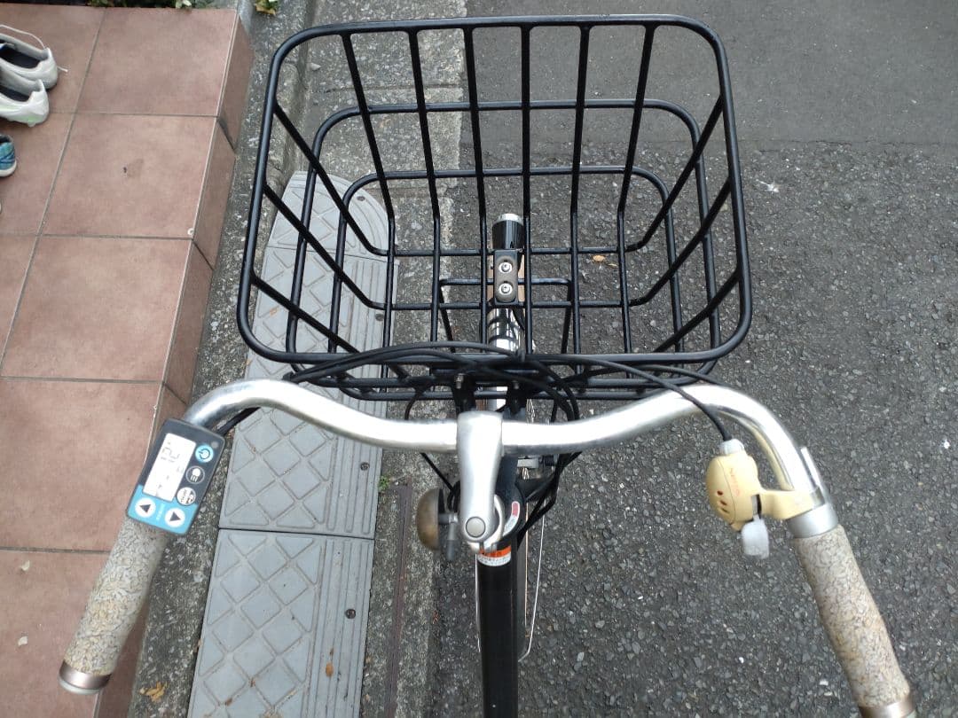 配送可★直接引渡可★カスタム【ヤマハ minaミーナ】電動アシスト自転車★子供乗