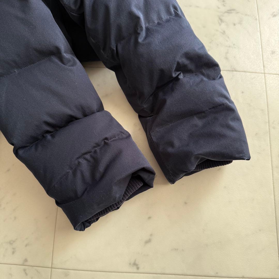 美品 デミルクスビームス フォックスファー　ロングダウンコート◆ネイビー