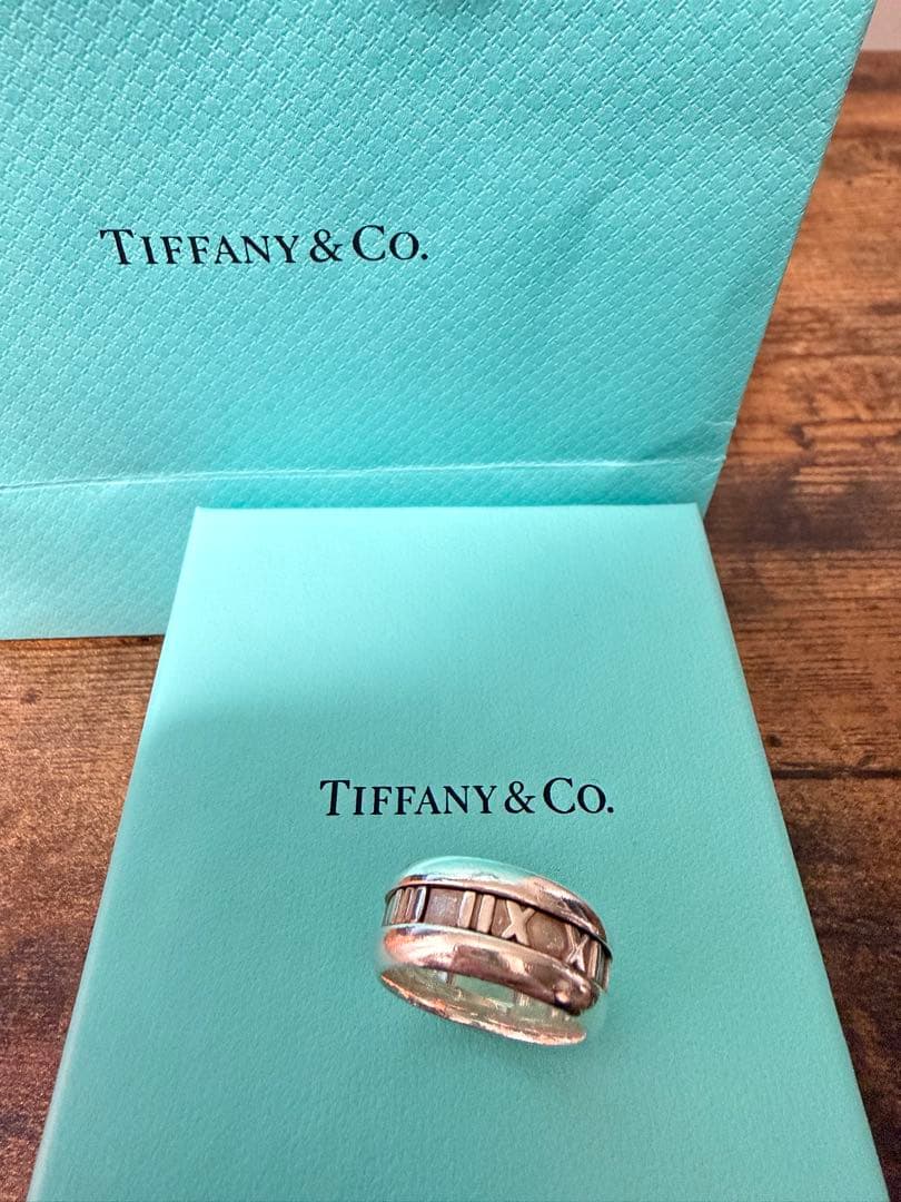 Tiffany&Co. ティファニー　アトラスリングワイド　15号