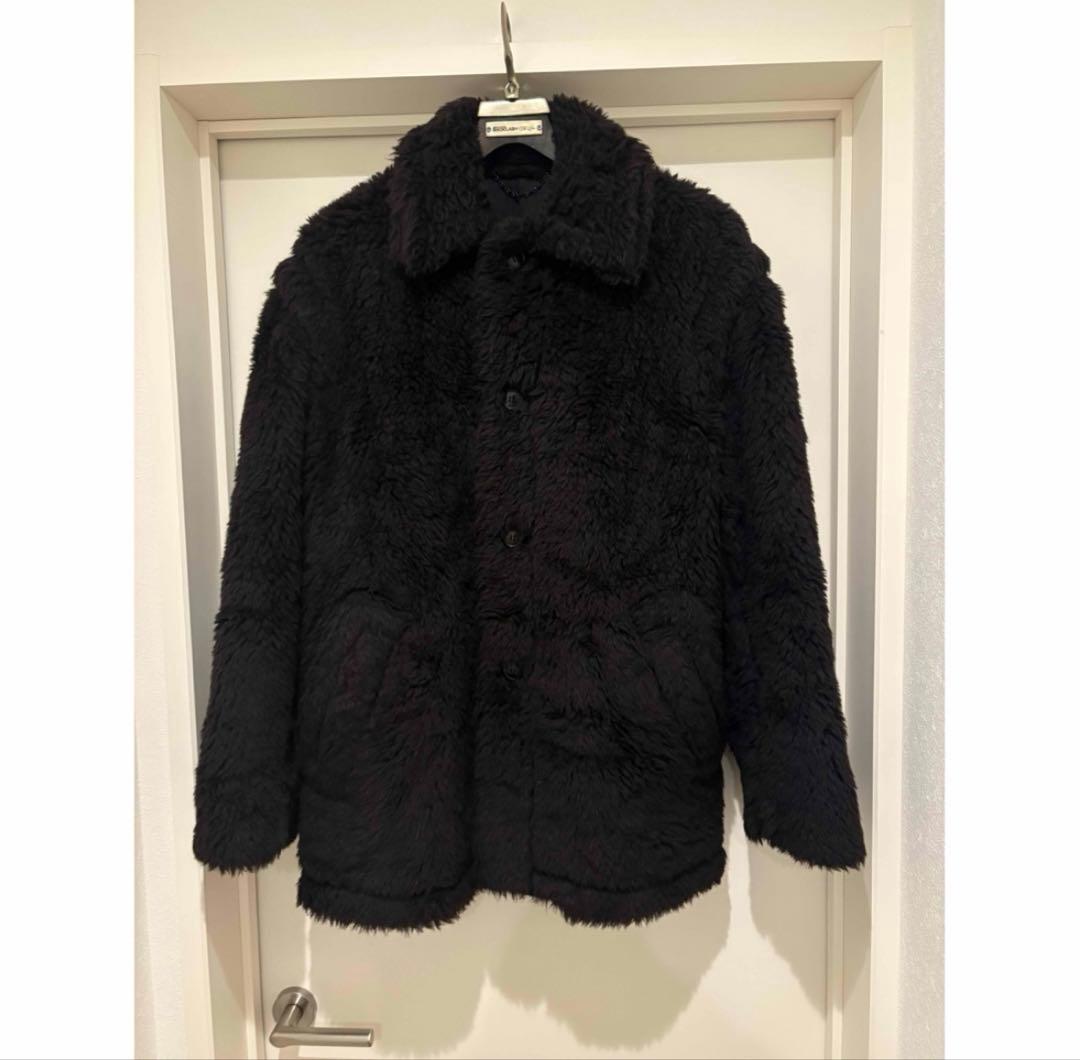 限定★良品MARKAWAREマーカウェア22AWアルパカテディベアハーフコート