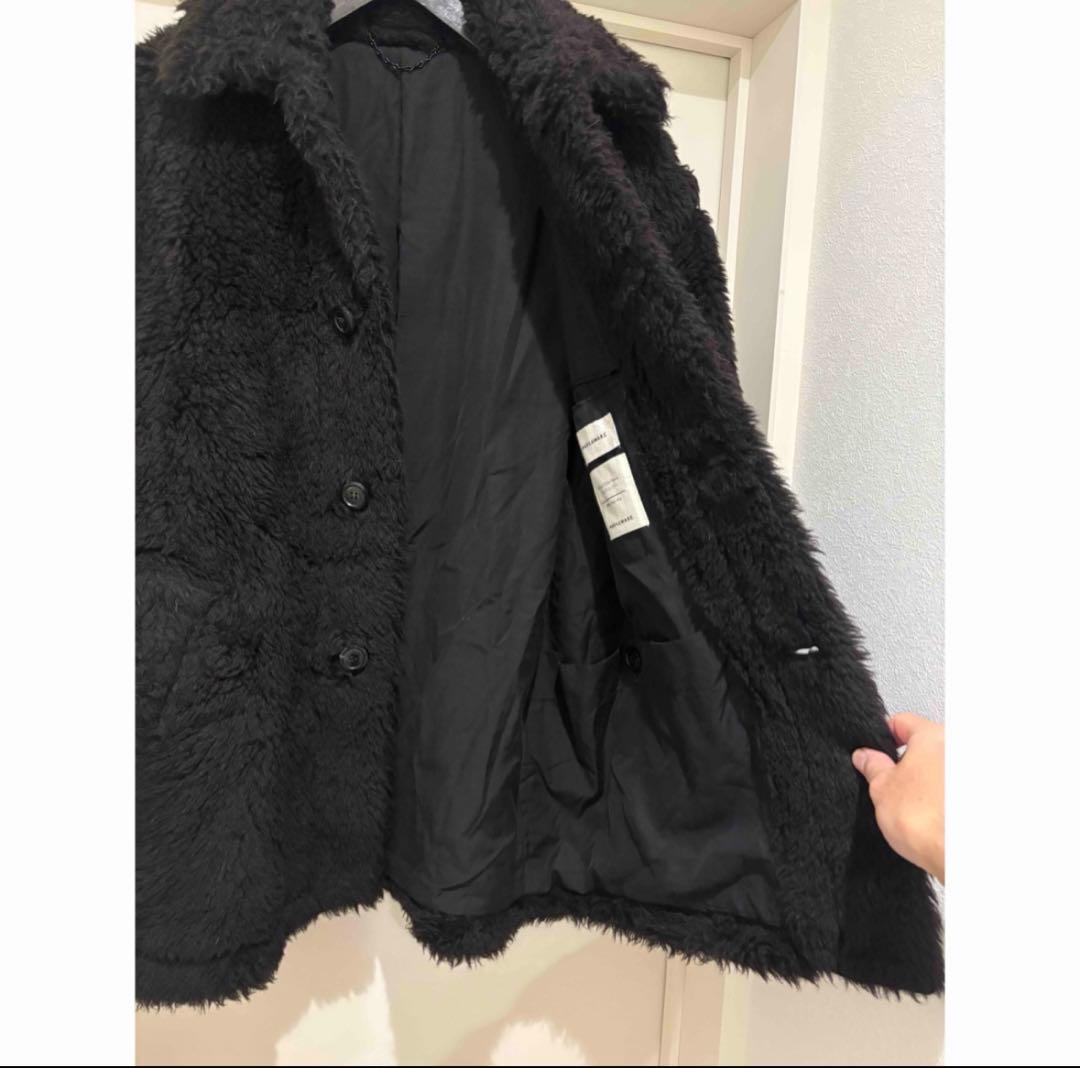 限定★良品MARKAWAREマーカウェア22AWアルパカテディベアハーフコート