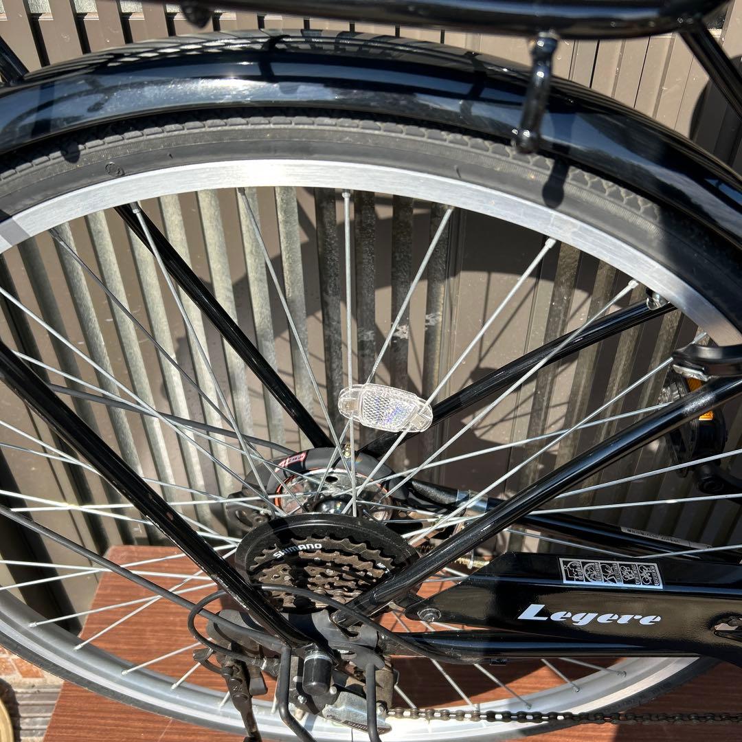 【出品】丸石サイクル 26インチ 6段変速ママチャリ（2024年製）状態良好