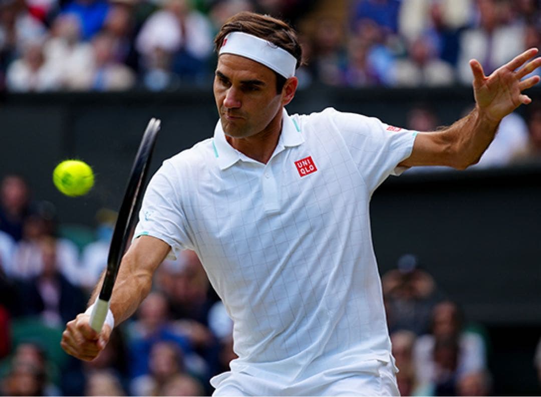 【新品レア】フェデラー ユニクロ上下セットテニスウェア サイズM ウィンブルドン