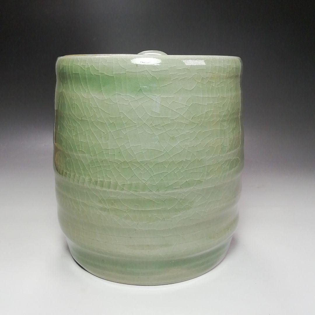 Ｓ６３９　水指　『幸山窯』『鈴木幸山作』　共箱　茶道具