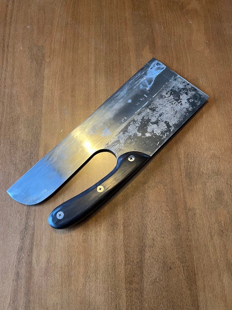 蕎麦包丁　銘:貞道