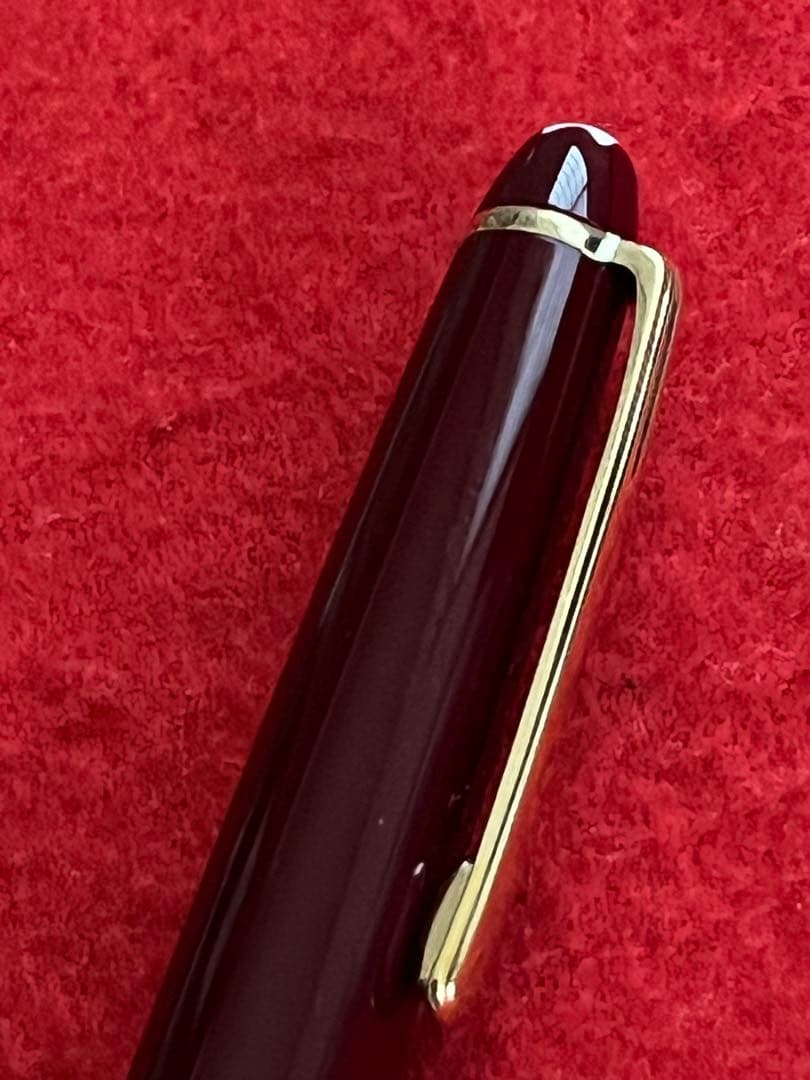 モンブランボールペン マイスターシュテュック ボルドー❗️未使用リフィル付‼️