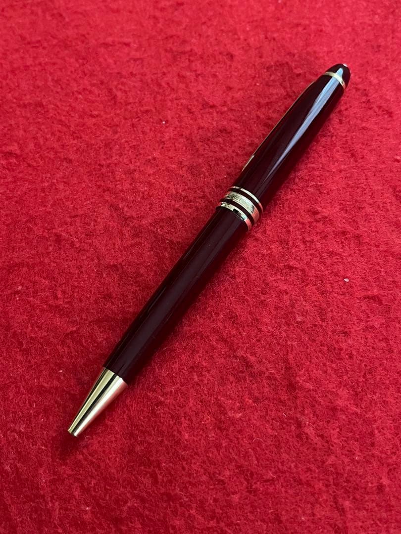 モンブランボールペン マイスターシュテュック ボルドー❗️未使用リフィル付‼️