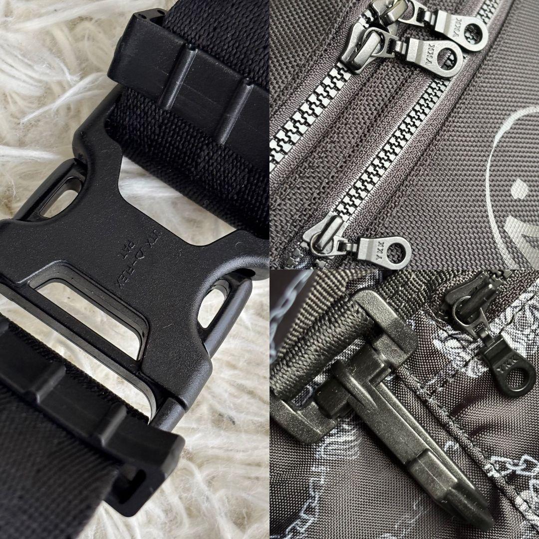 【激レア 美品】ヨウジヤマモト×ニューエラ　コラボボディバッグ　刺繍　ブラック