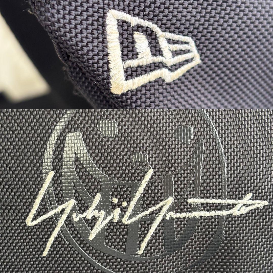 【激レア 美品】ヨウジヤマモト×ニューエラ　コラボボディバッグ　刺繍　ブラック