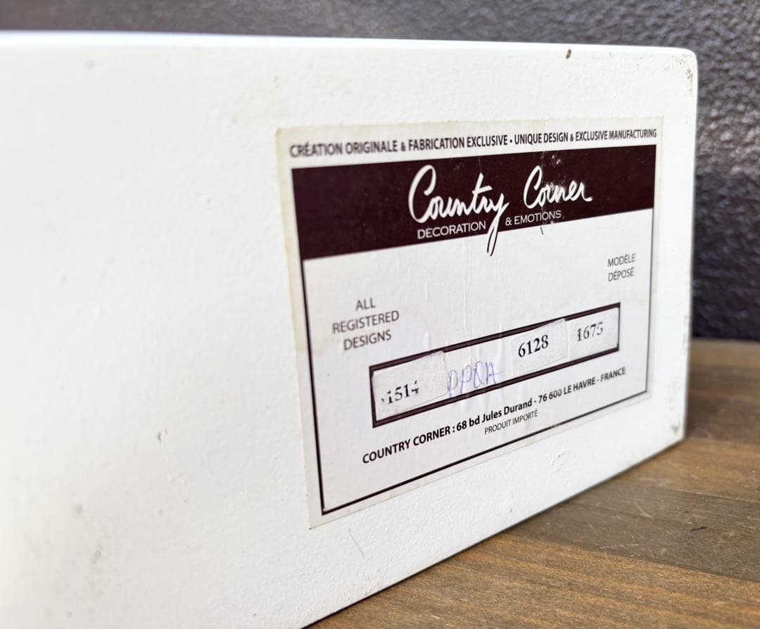 カントリーコーナー 木製 レターラック アンティーク調