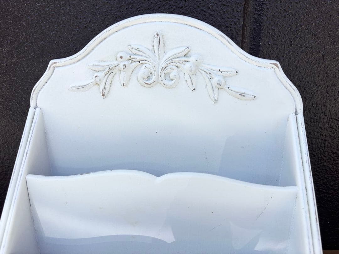 カントリーコーナー 木製 レターラック アンティーク調