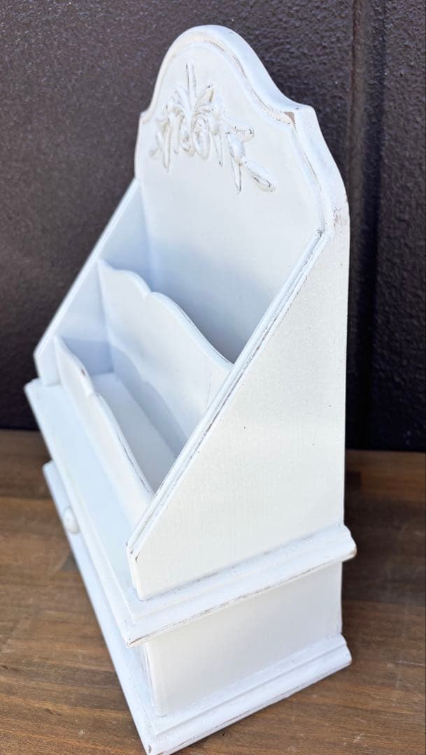 カントリーコーナー 木製 レターラック アンティーク調