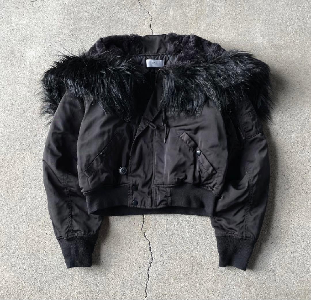 ジャケット・アウター N-2B flight short jacket n2b all black