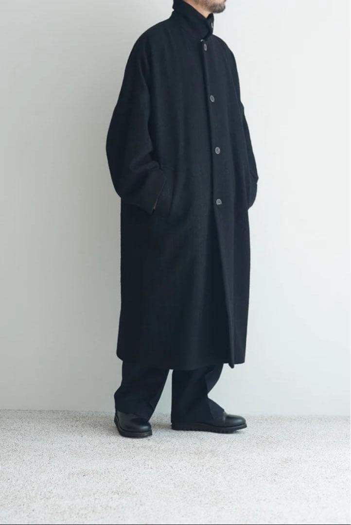 YOKO SAKAMOTO ヨーコサカモト KASURI OVER COAT