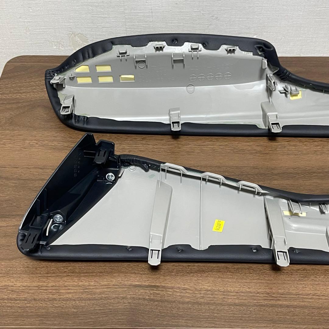 30後期 アルファード/ヴェルファイア ドアアームレスト(合成皮革製) 極上美品